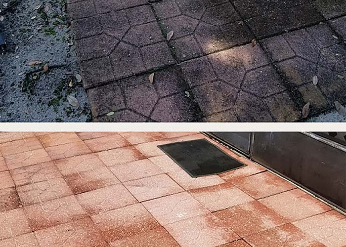 Concrete Pressure Washing and Soft Washing