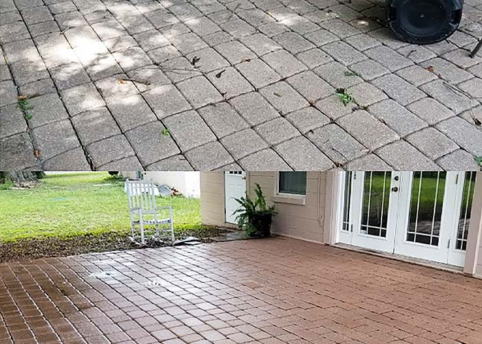 Concrete Pressure Washing and Soft Washing