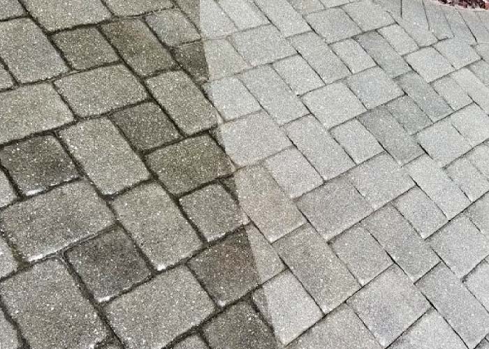 Concrete Pressure Washing and Soft Washing