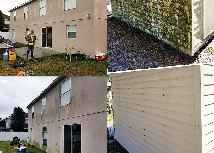 Siding - Soffits Pressure Washing and Soft Washing