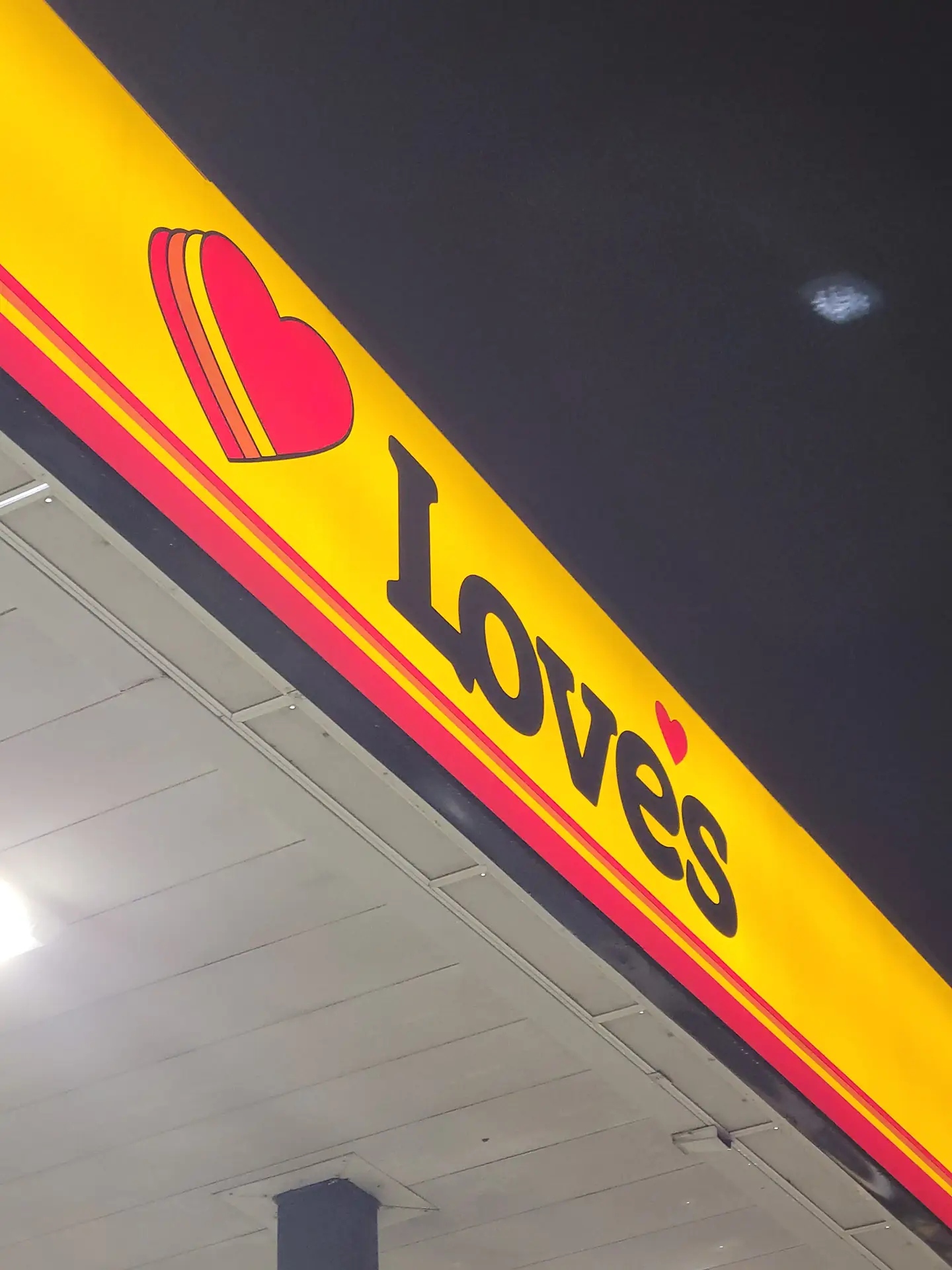 Love's gas station pressure washing