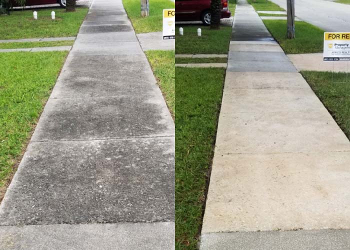 Concrete Pressure Washing Services